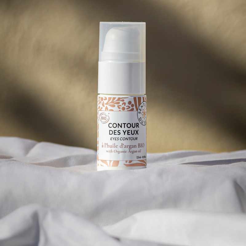 Crème contour des yeux à l'huile d'argan Bio certifié Ecocert